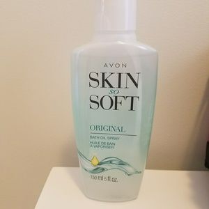 Avon skin so soft bath oil spray original